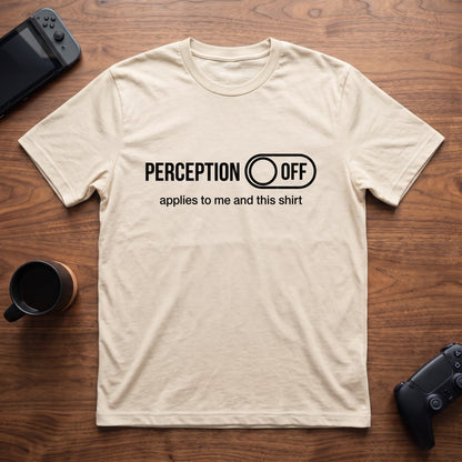 Perception Off T-Shirt - Natural