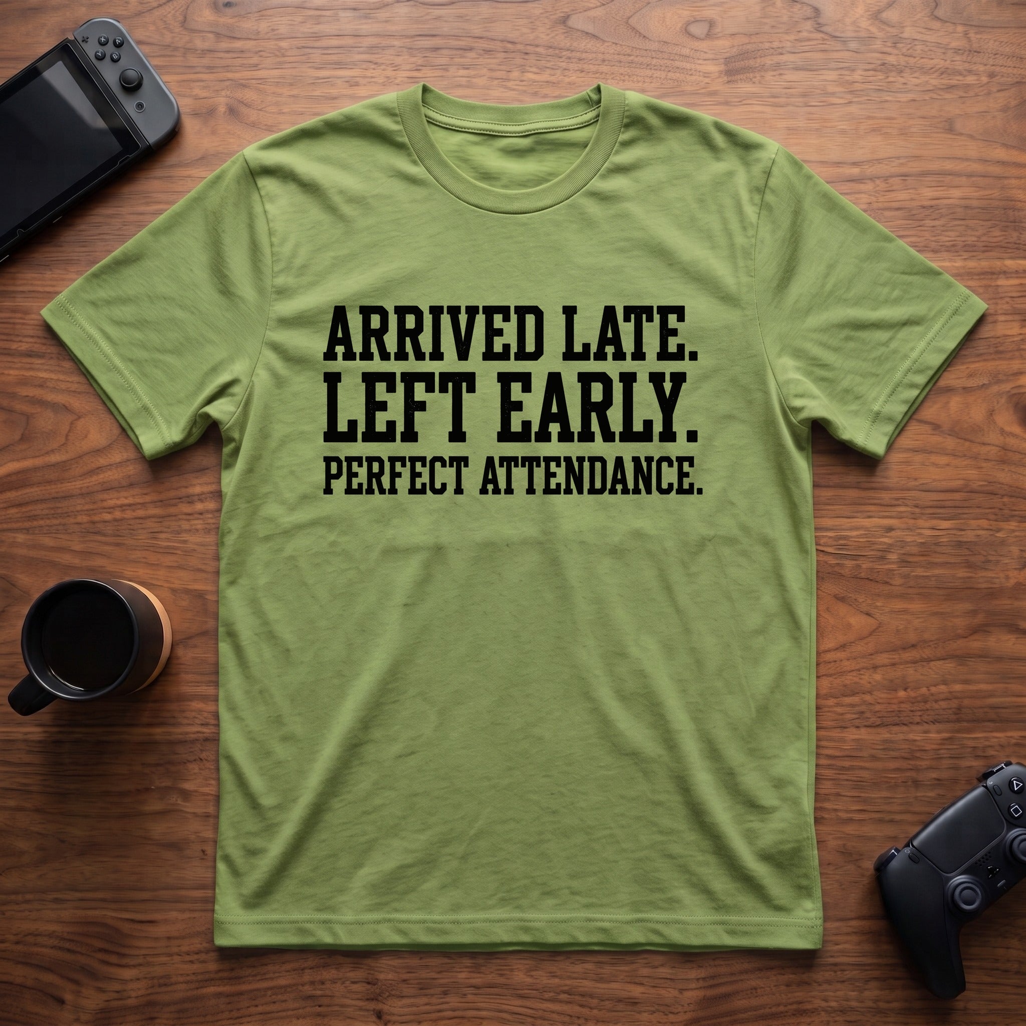 Perfect Attendance T-Shirt - Lime