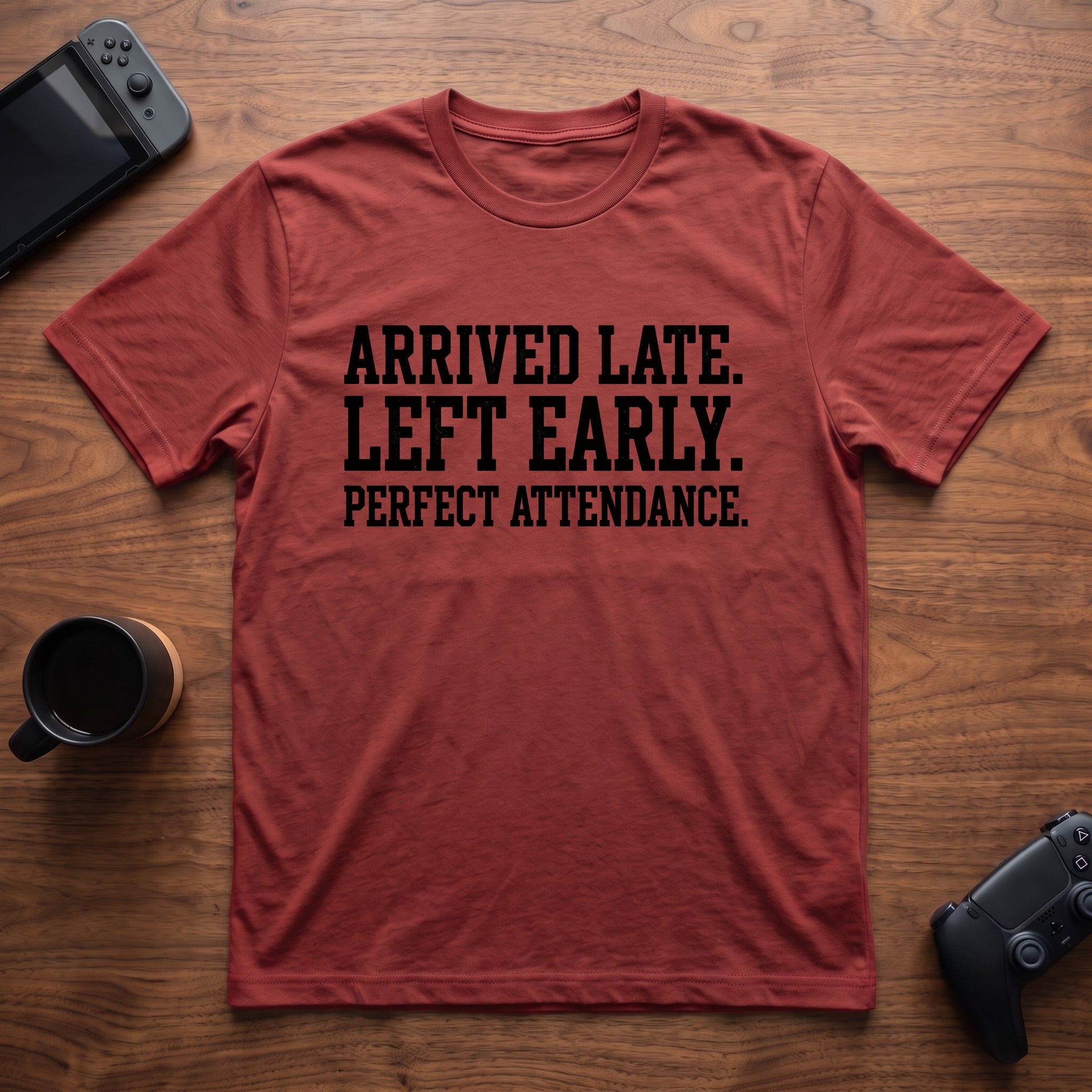 Perfect Attendance T-Shirt - Red