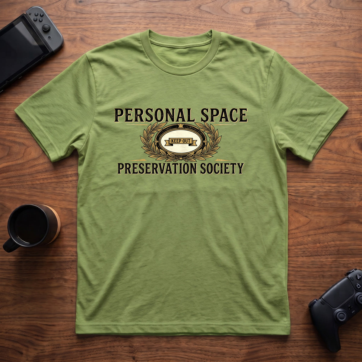 Personal Space Society T-Shirt - Lime