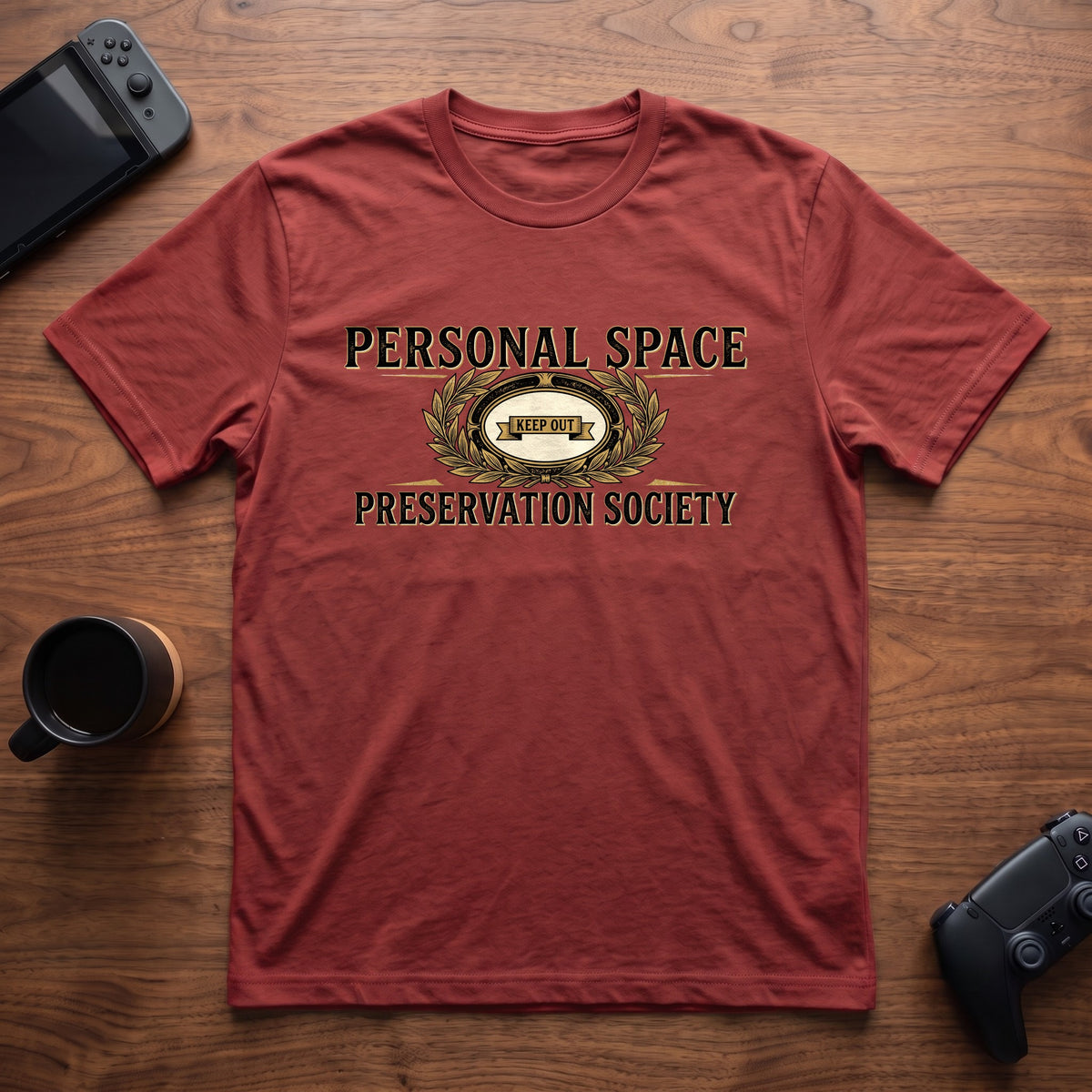 Personal Space Society T-Shirt - Red