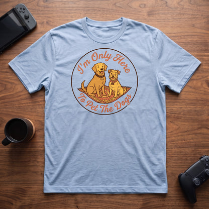 Pet The Dogs T-Shirt - Light Blue