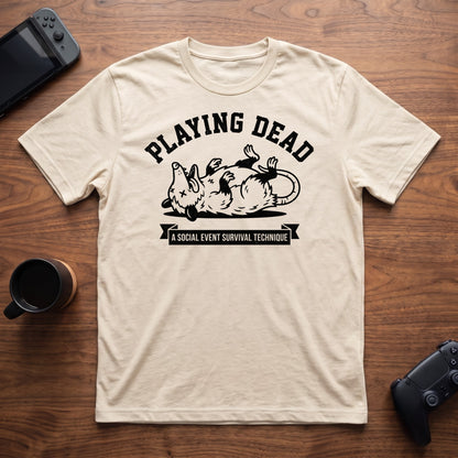 Playing Dead T-Shirt - Natural