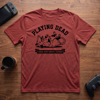 Playing Dead T-Shirt - Red