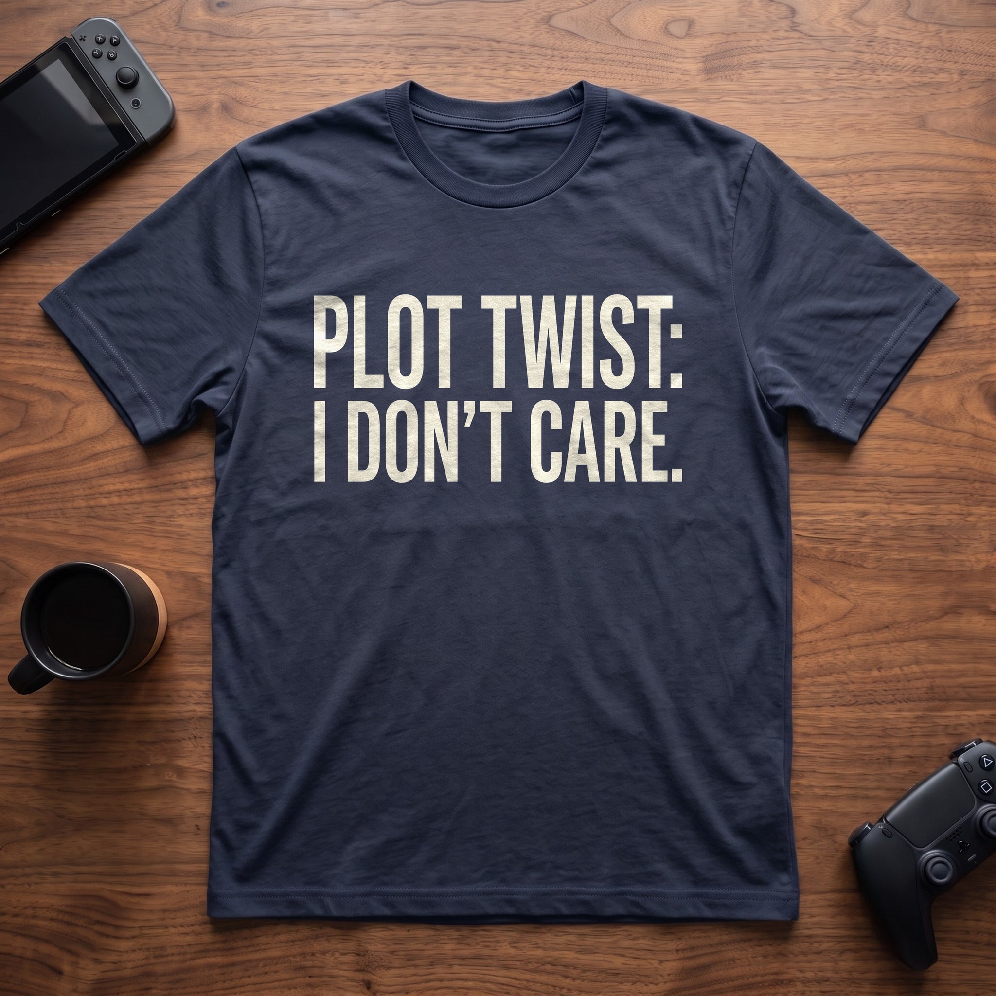 plot-twist-t-shirt - Navy