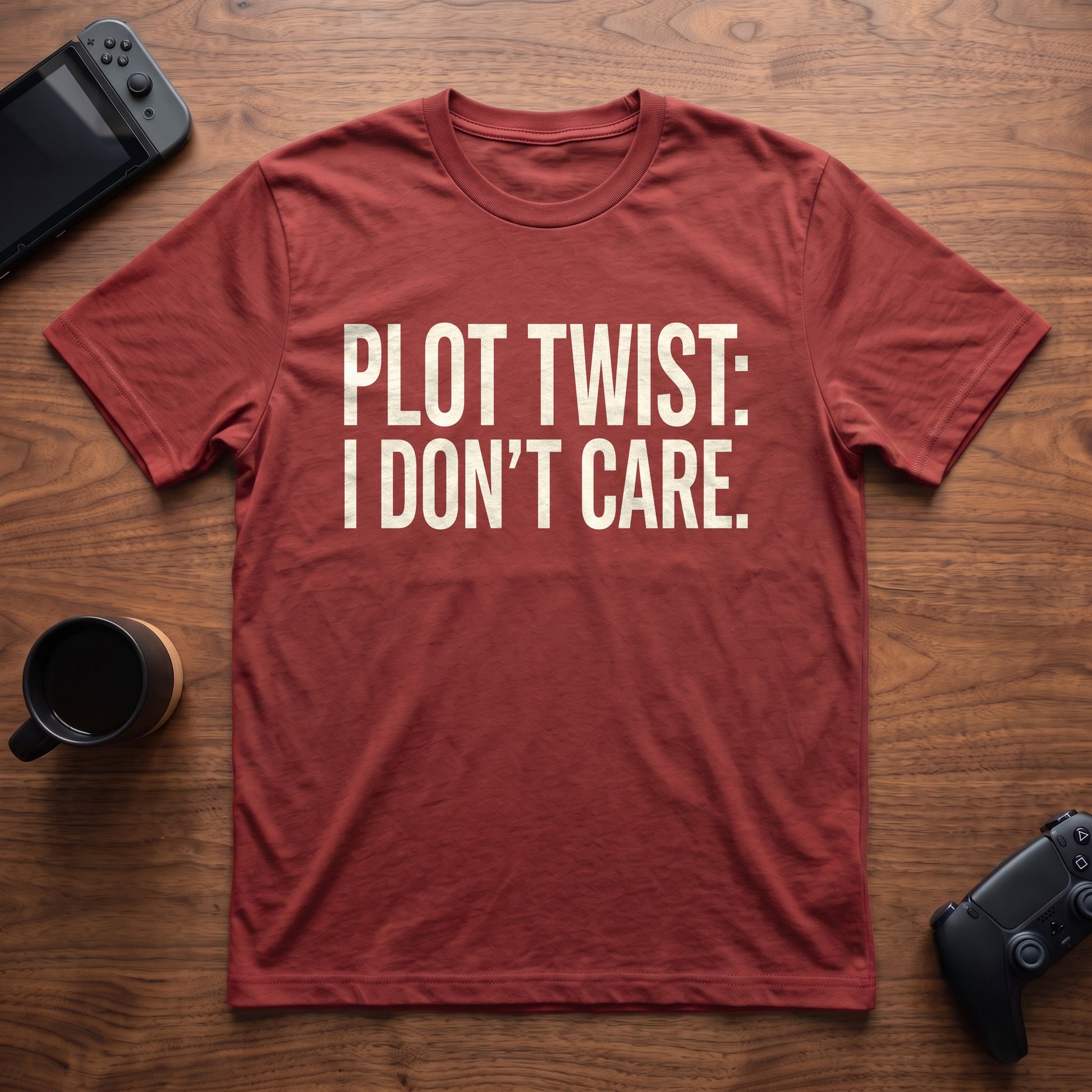 plot-twist-t-shirt - Red