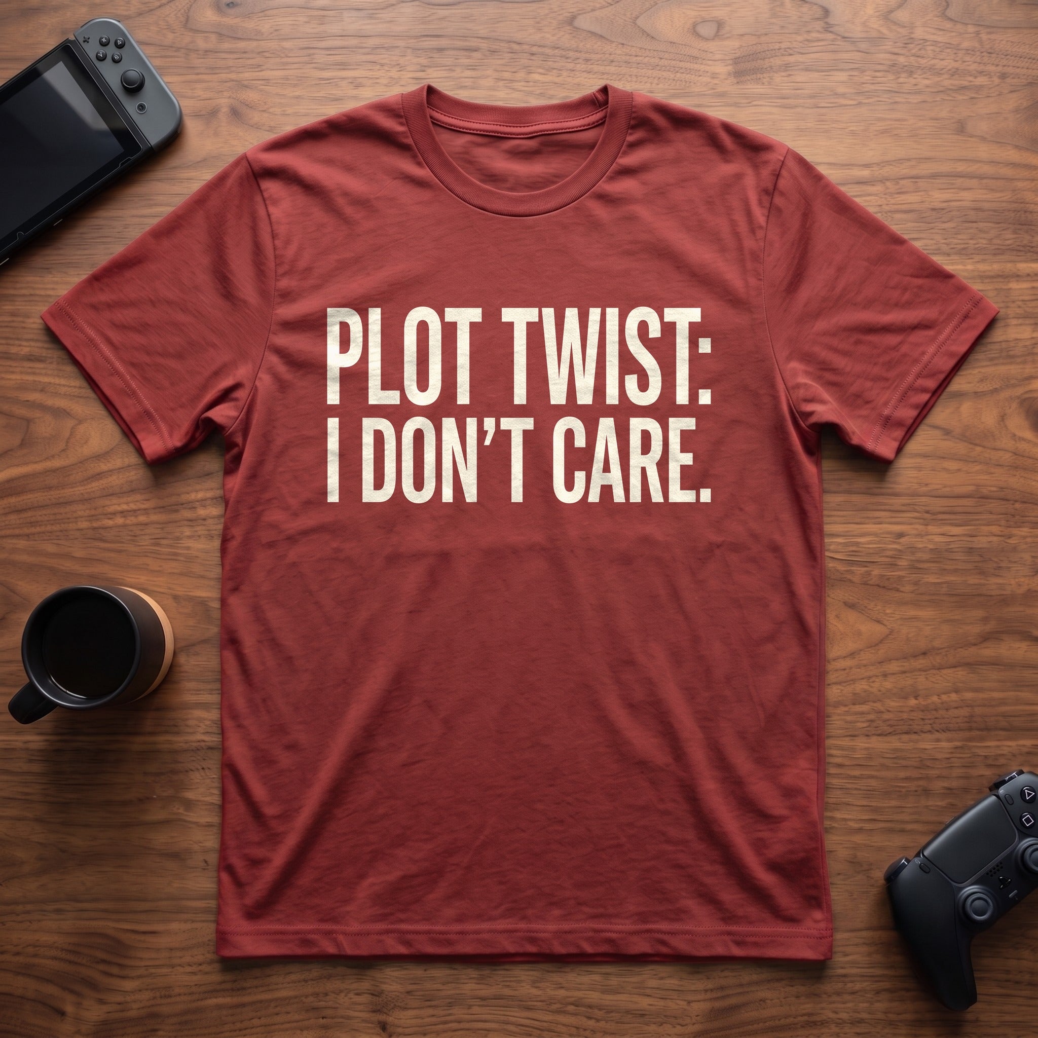 plot-twist-t-shirt - Red
