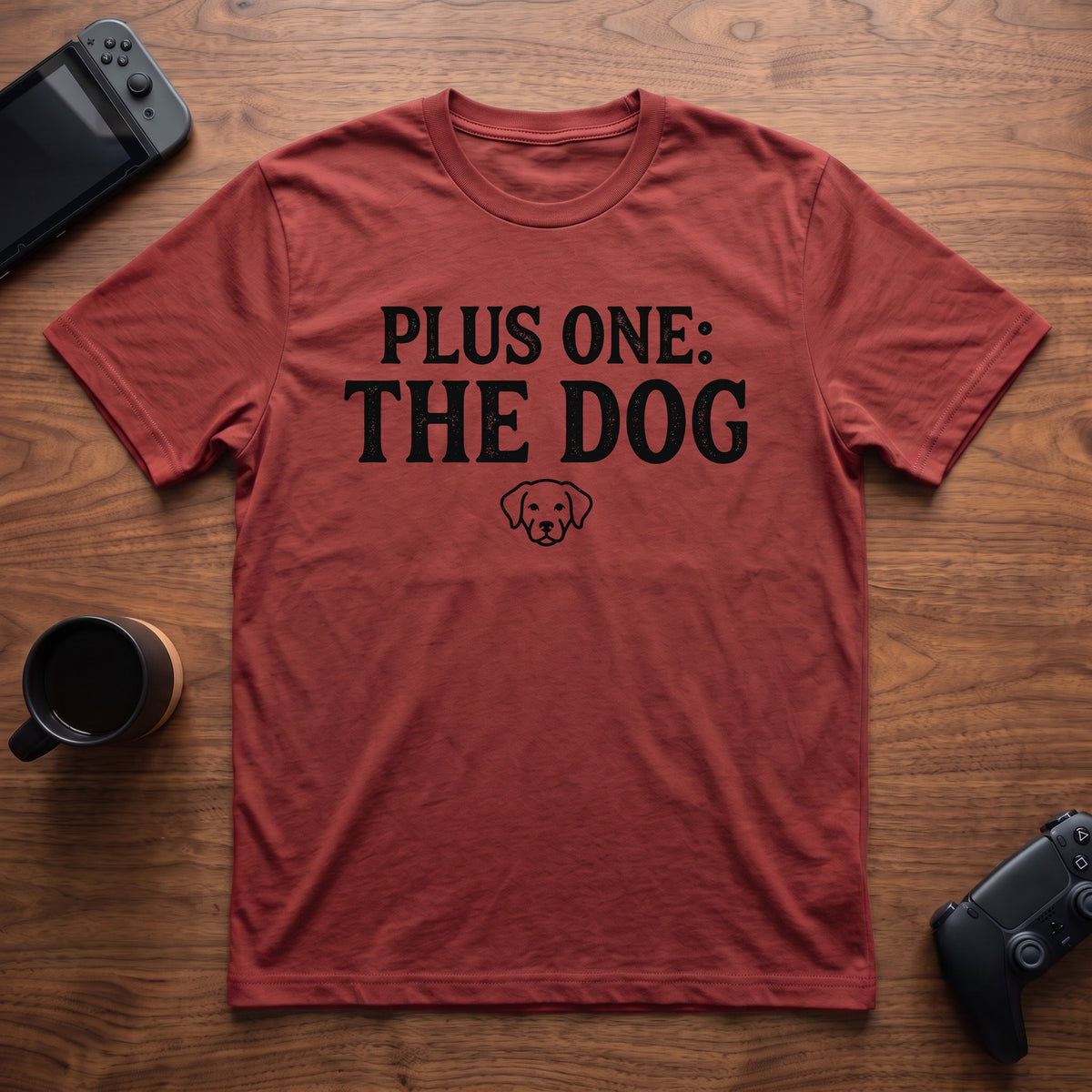 Plus One T-Shirt - Red