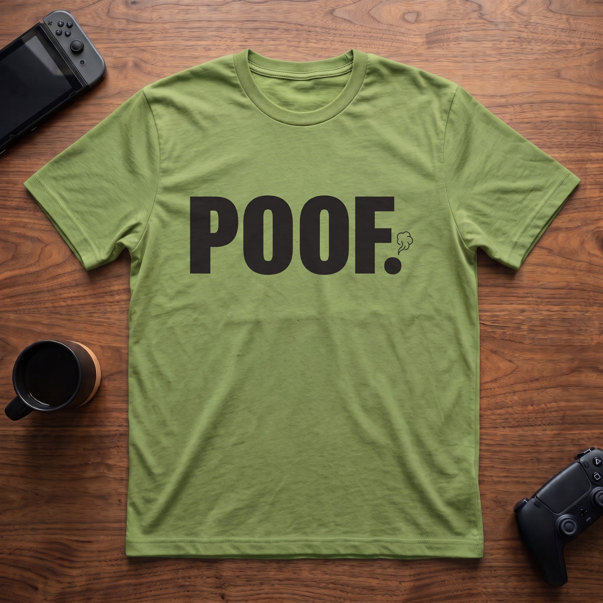 poof-t-shirt - Lime