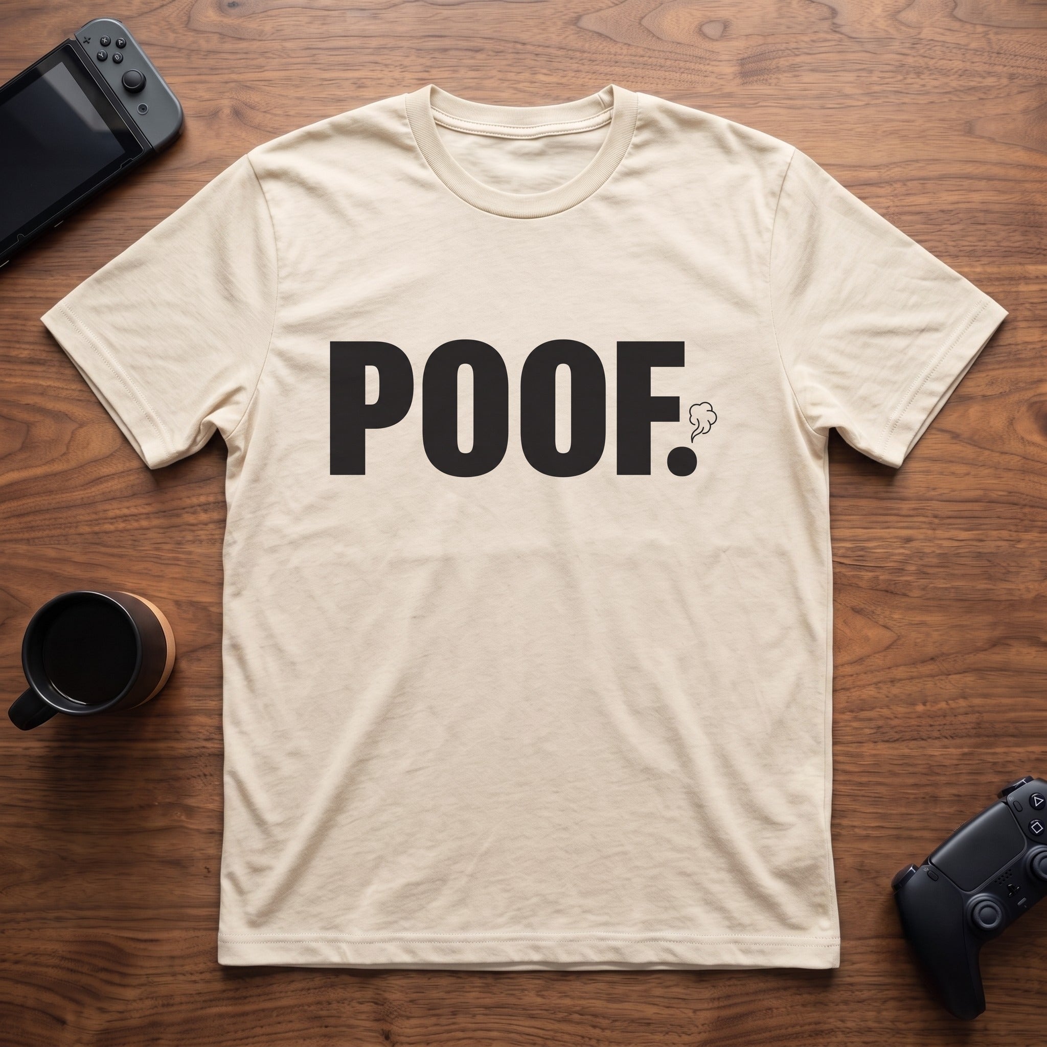 poof-t-shirt - Natural
