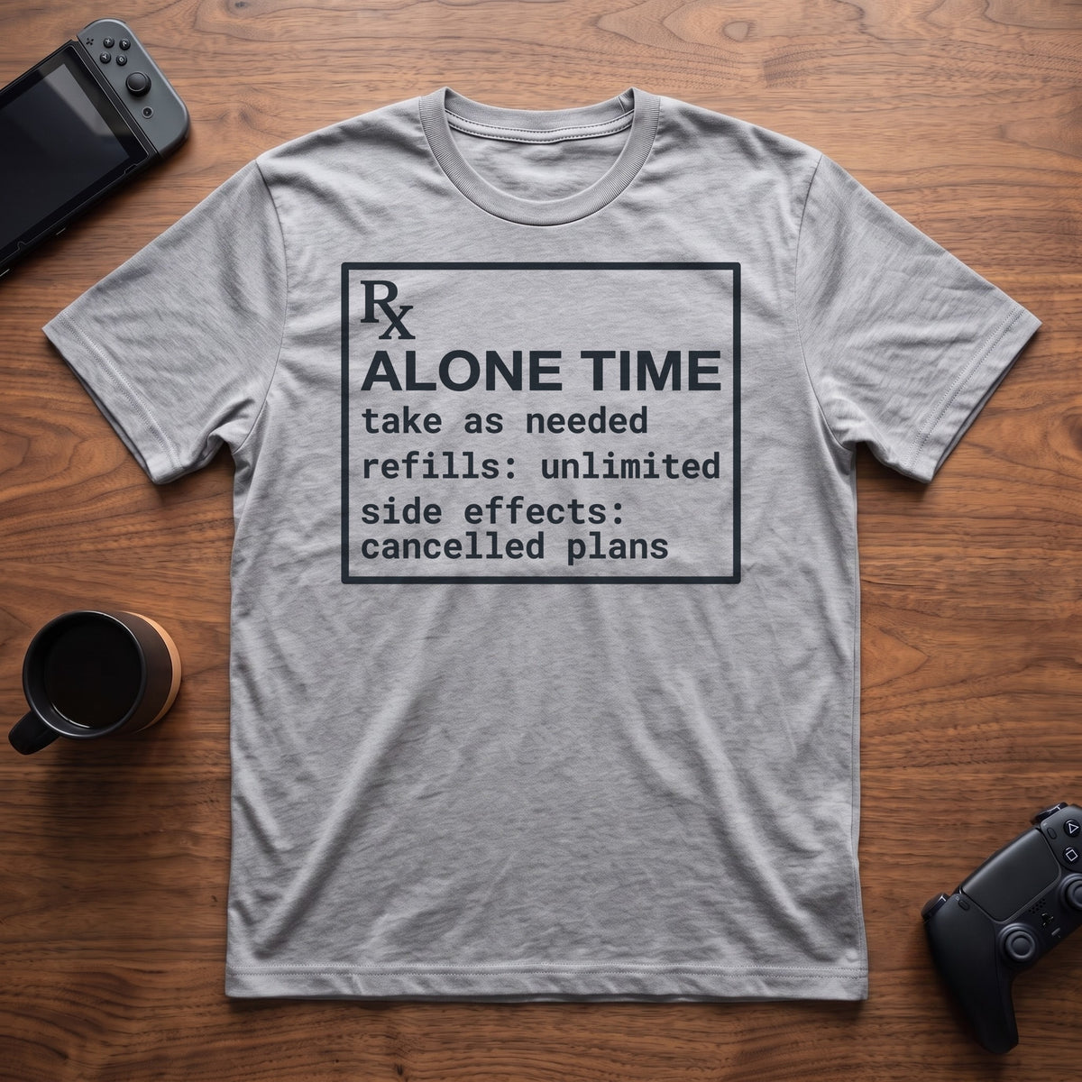 Prescription T-Shirt - Sport Grey
