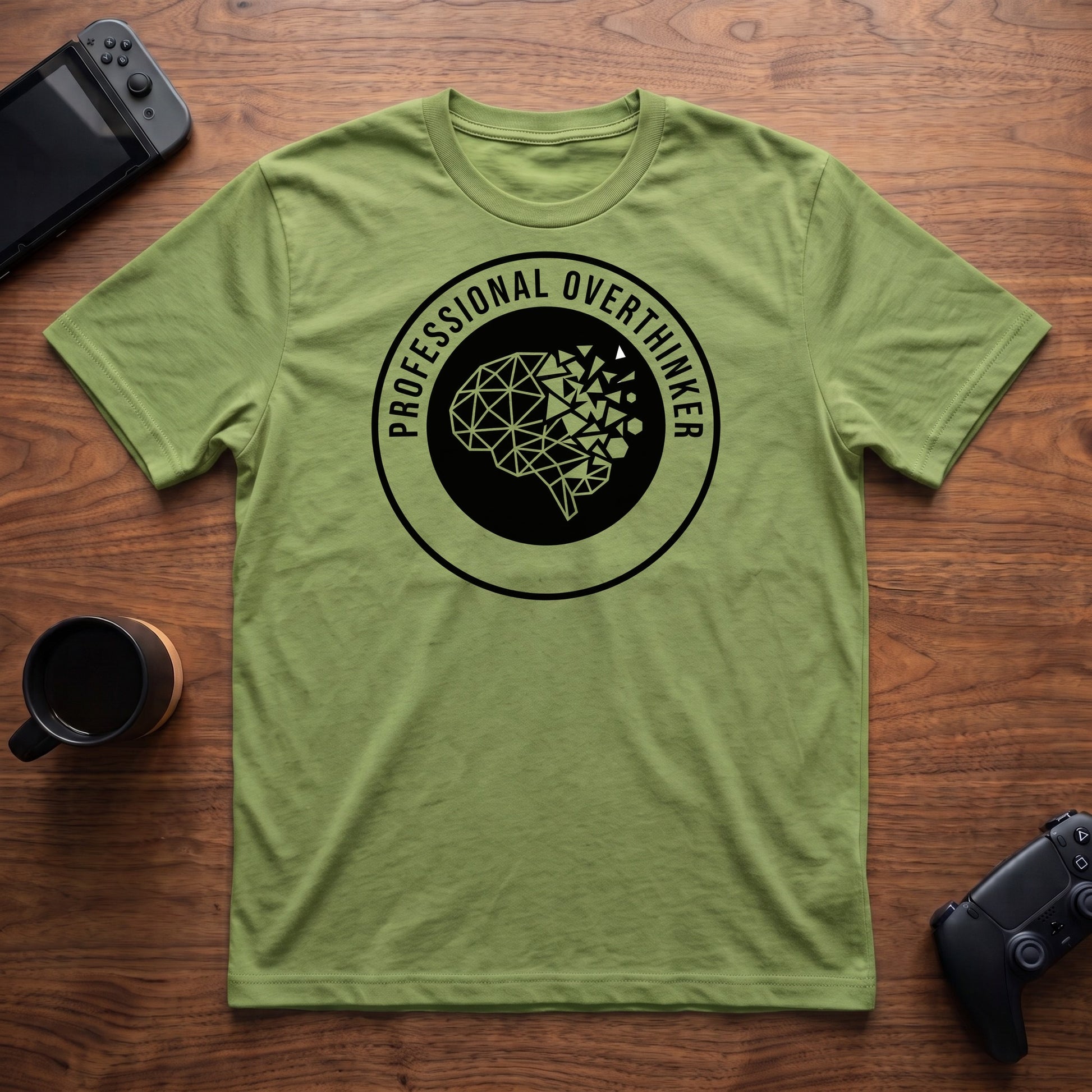 Professional Overthinker T-Shirt - Lime