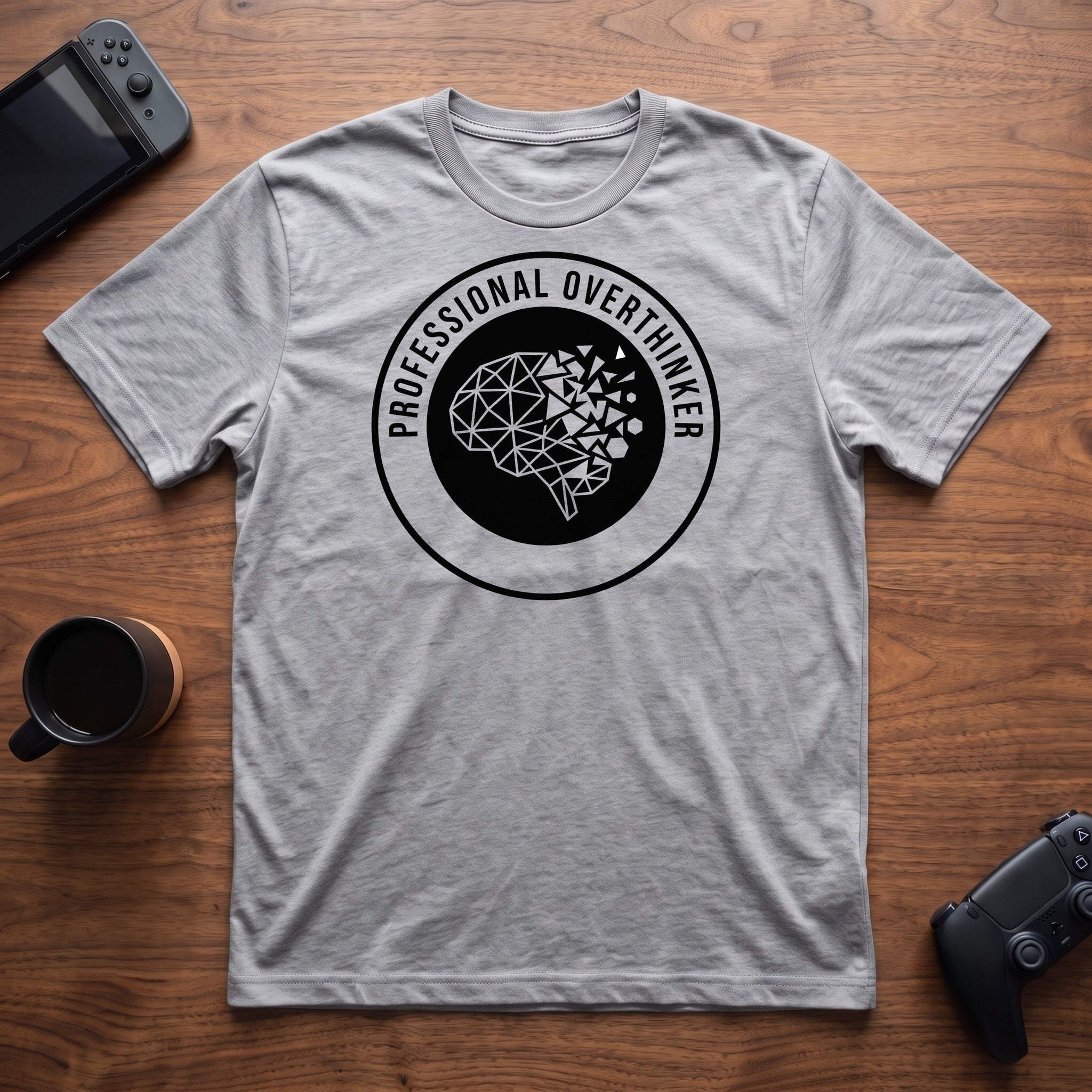 Professional Overthinker T-Shirt - Sport Grey