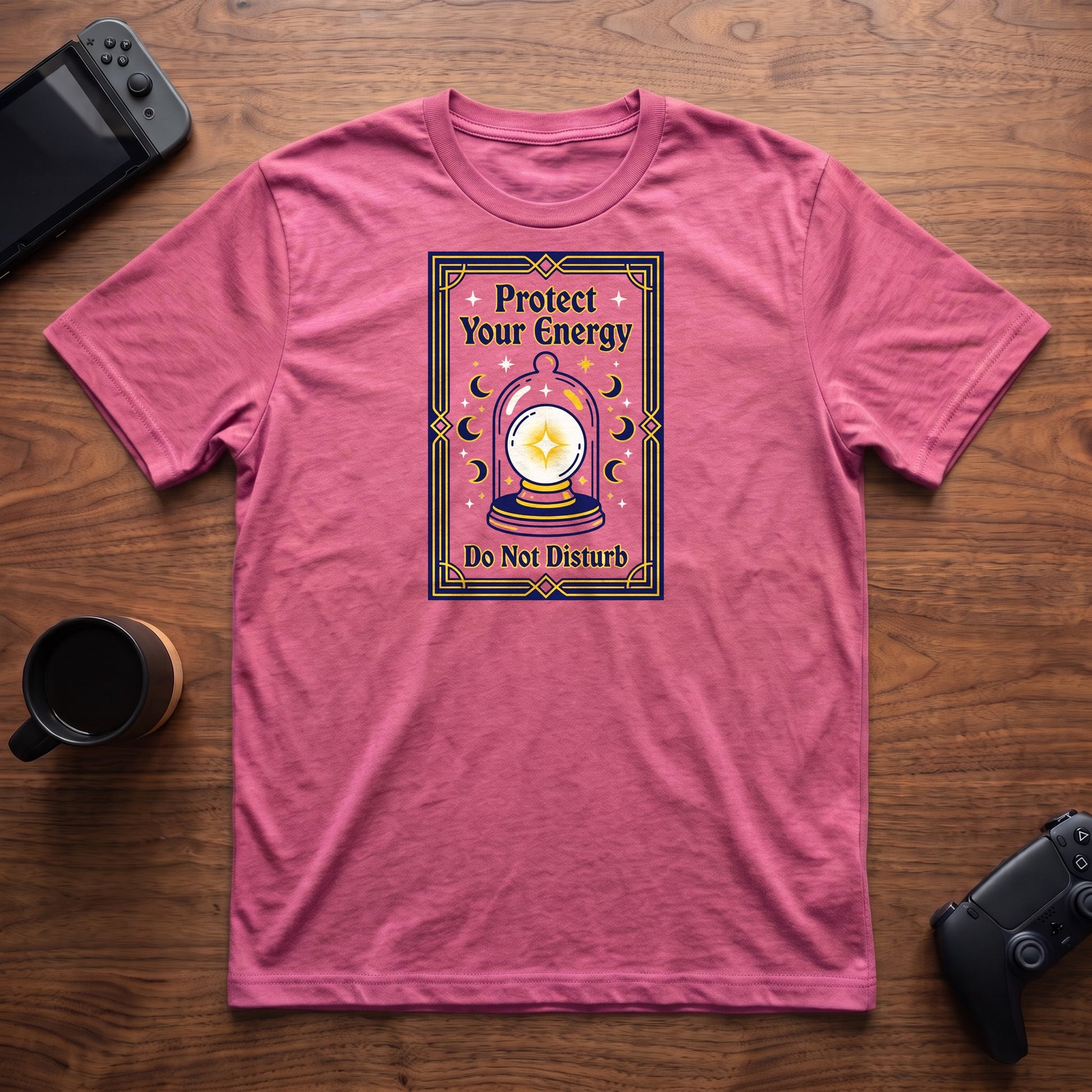Protect Your Energy T-Shirt - Heather Berry