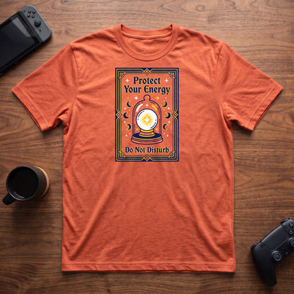 Protect Your Energy T-Shirt - Heather Orange