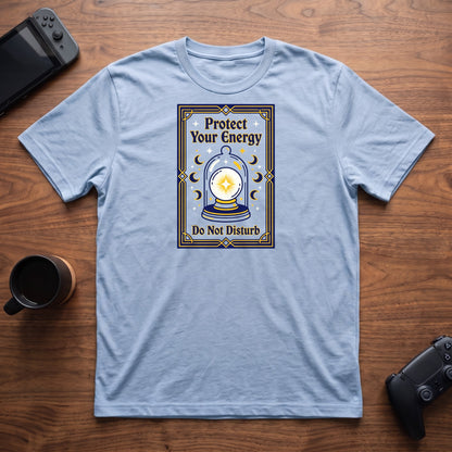 Protect Your Energy T-Shirt - Light Blue