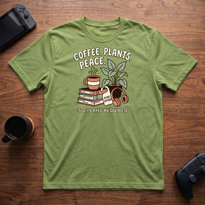 Quiet Morning Ritual T-Shirt - Lime