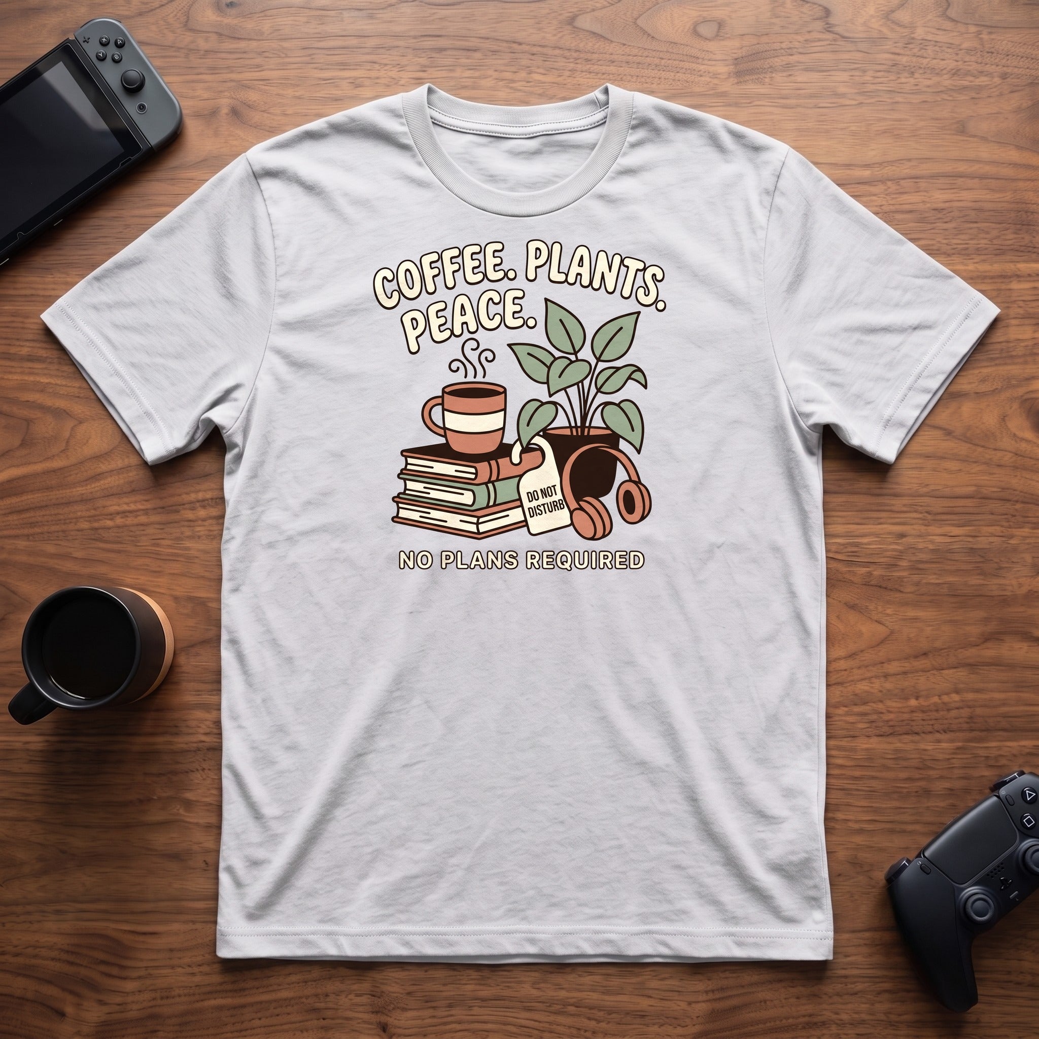 Quiet Morning Ritual T-Shirt - White