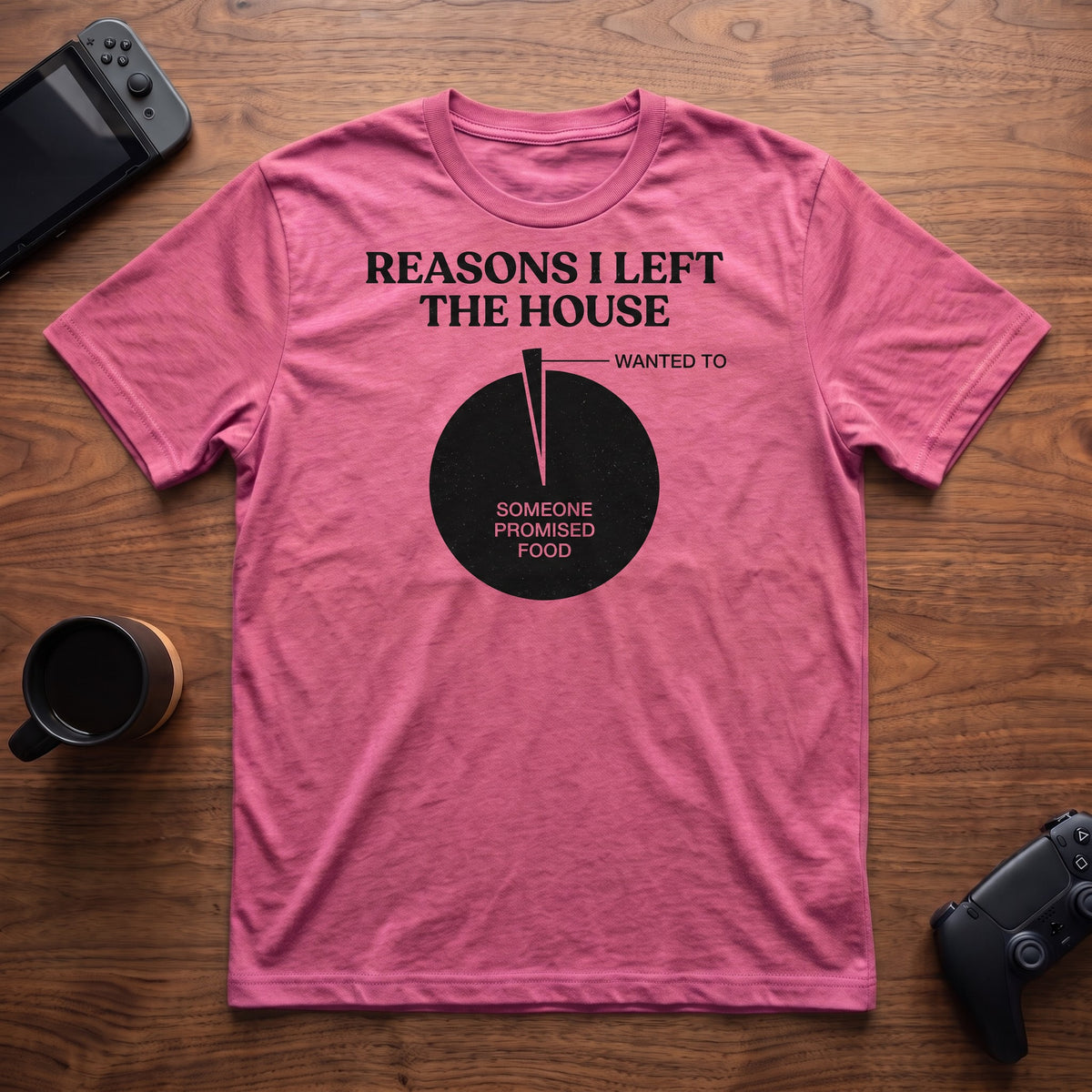 Reasons T-Shirt - Heather Berry