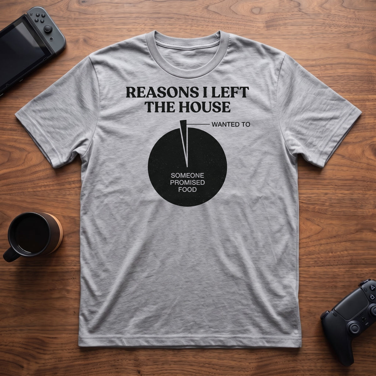 Reasons T-Shirt - Sport Grey