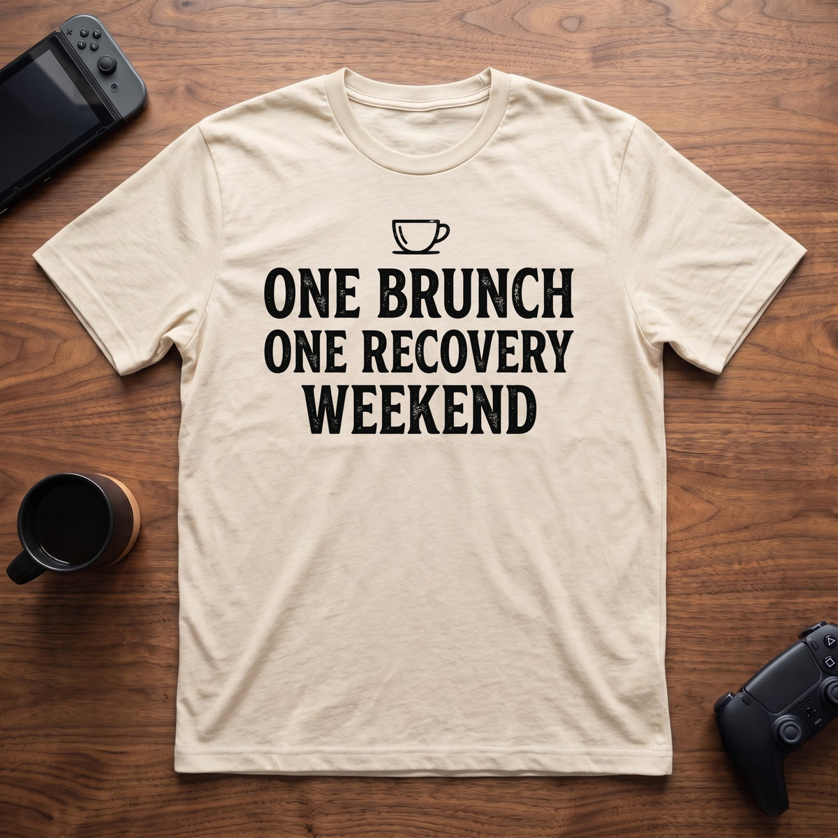 Recovery Weekend T-Shirt - Natural