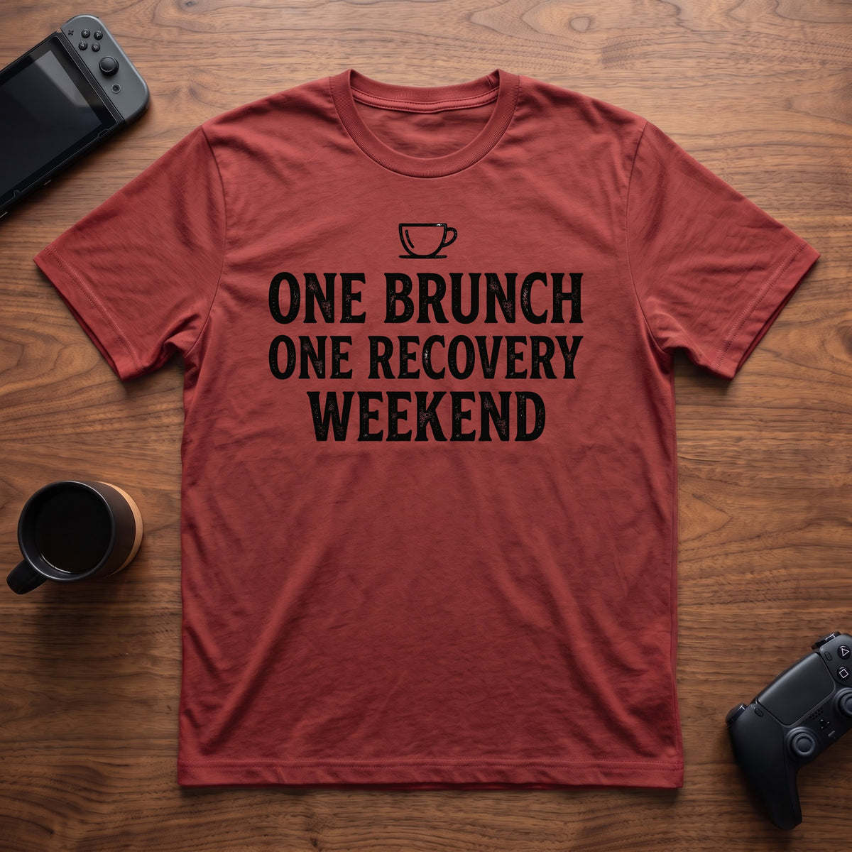 Recovery Weekend T-Shirt - Red