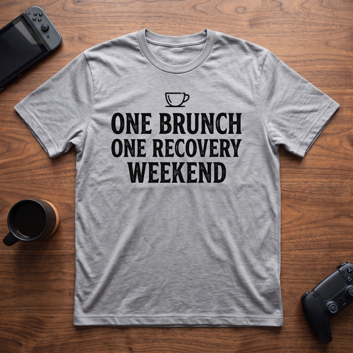 Recovery Weekend T-Shirt - Sport Grey