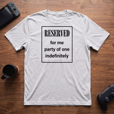 Reserved Sign T-Shirt