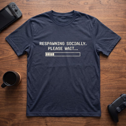 respawning-t-shirt - Navy