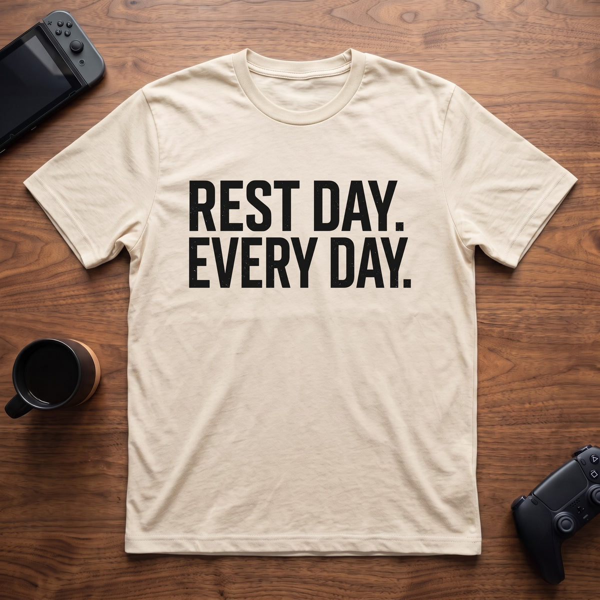 Rest Day T-Shirt - Natural
