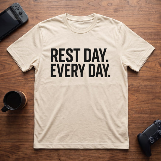 Rest Day T-Shirt - Natural