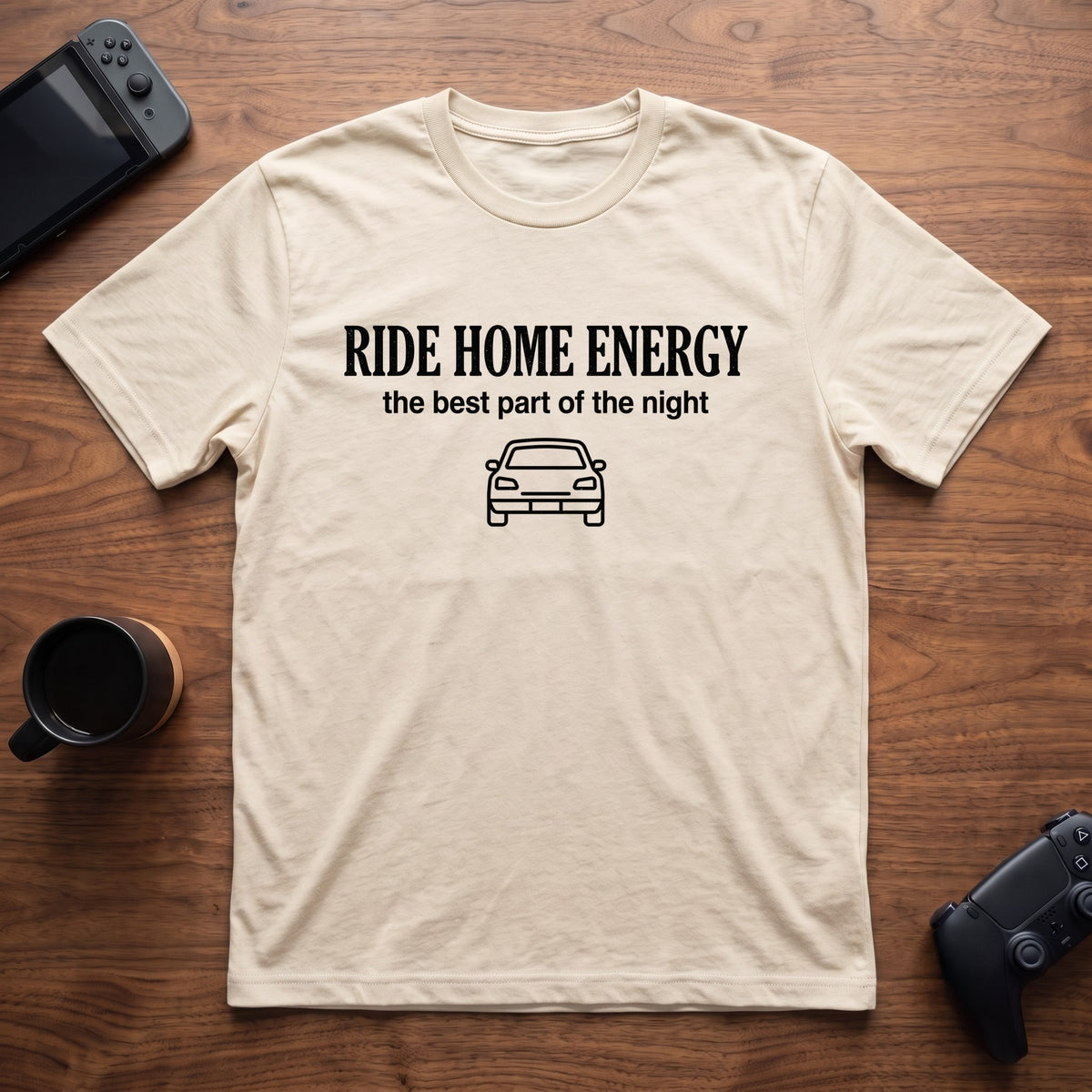 Ride Home Energy T-Shirt - Natural