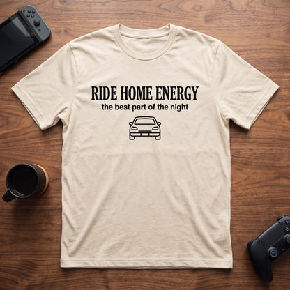 Ride Home Energy T-Shirt - Natural