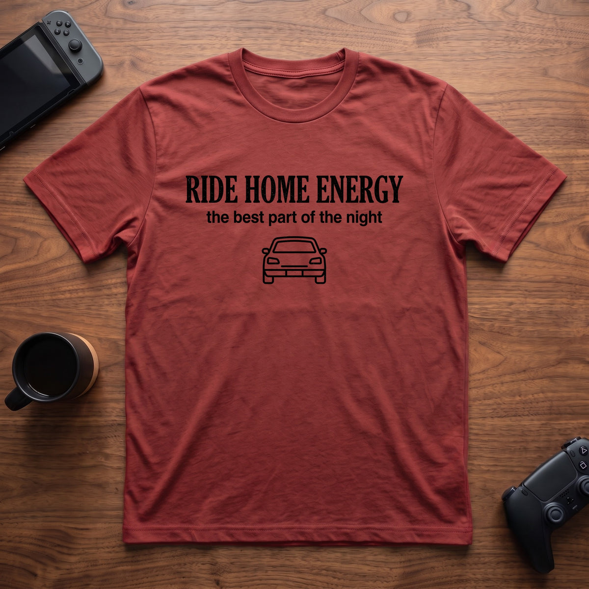 Ride Home Energy T-Shirt - Red