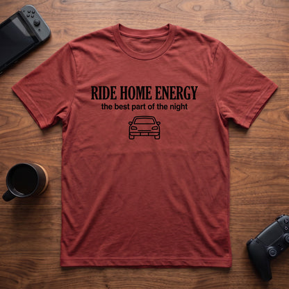 Ride Home Energy T-Shirt - Red