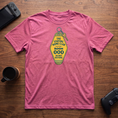 Room Key T-Shirt - Heather Berry