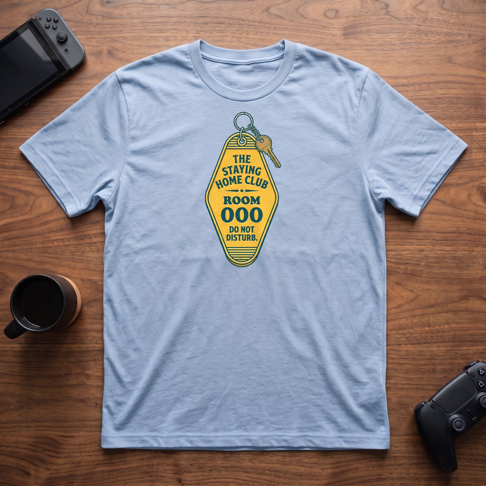 Room Key T-Shirt - Light Blue