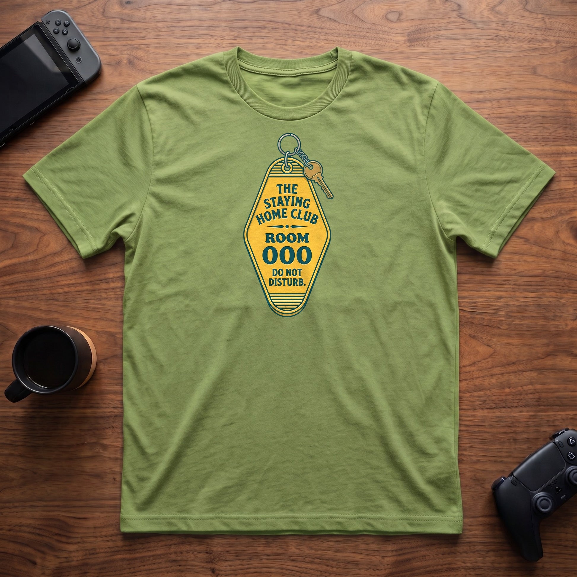 Room Key T-Shirt - Lime