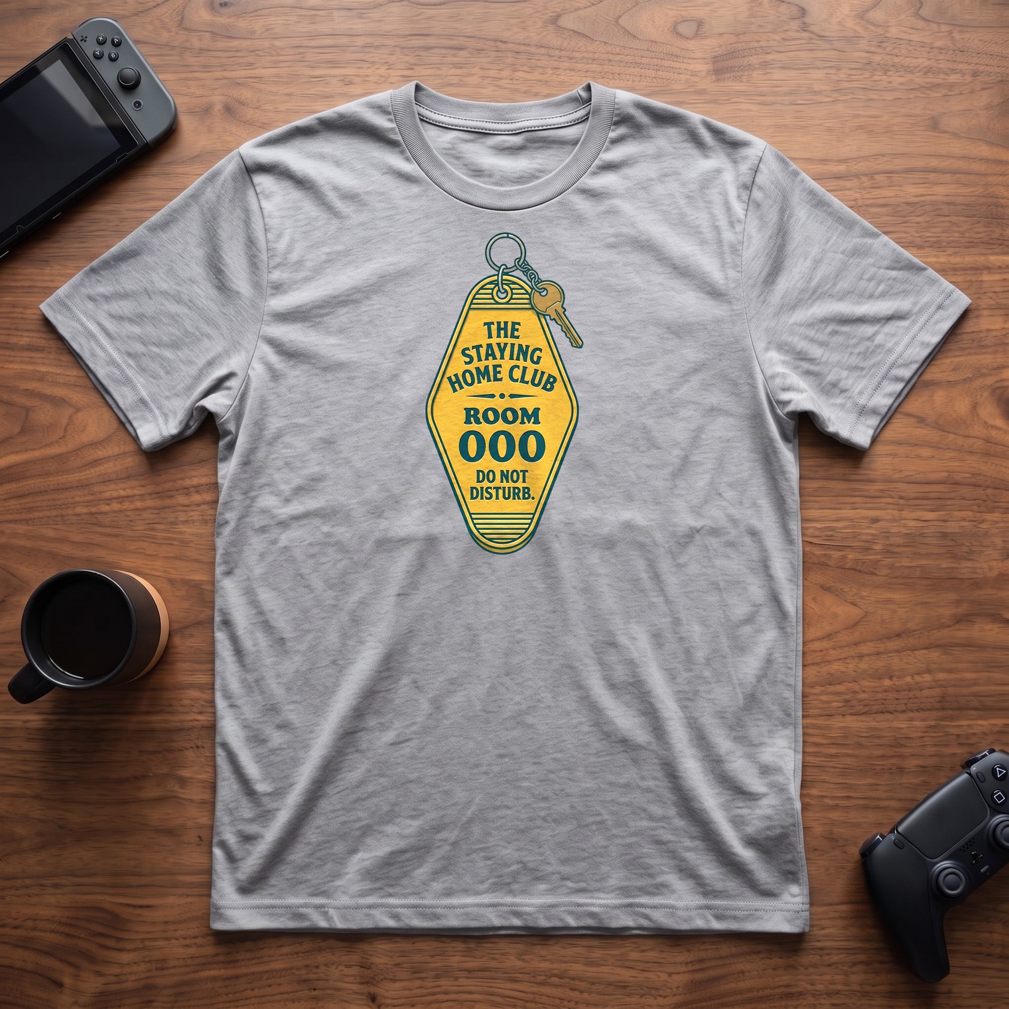 Room Key T-Shirt - Sport Grey