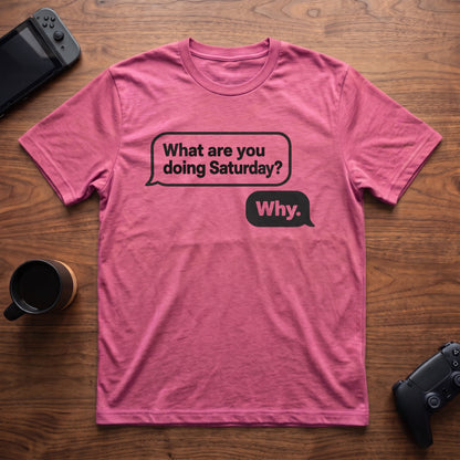 Saturday T-Shirt - Heather Berry