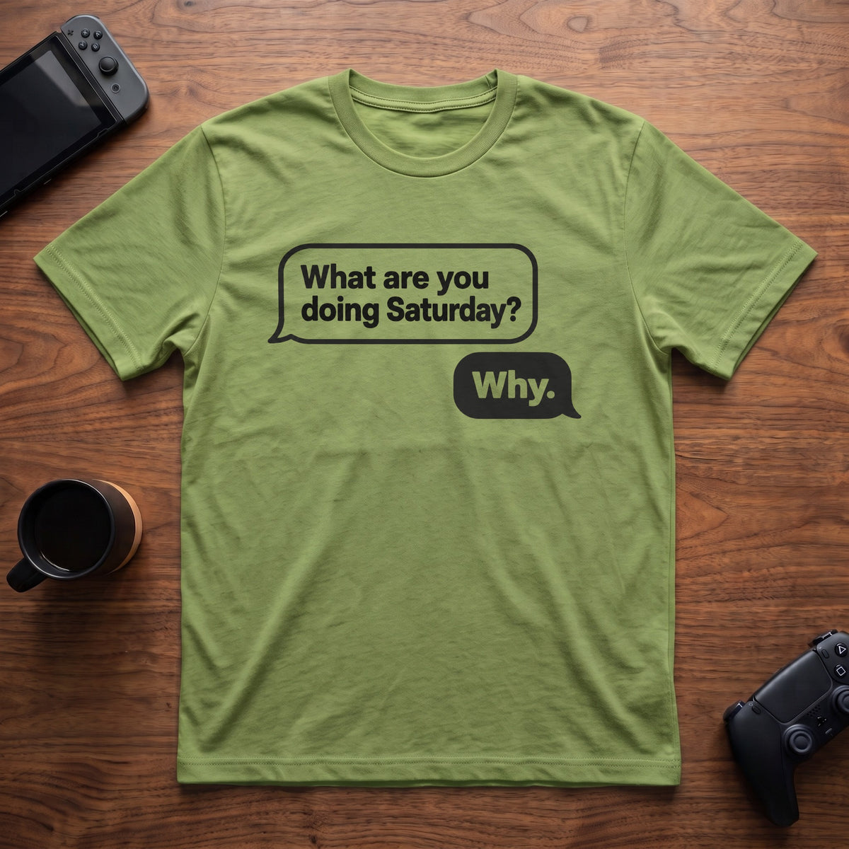 Saturday T-Shirt - Lime