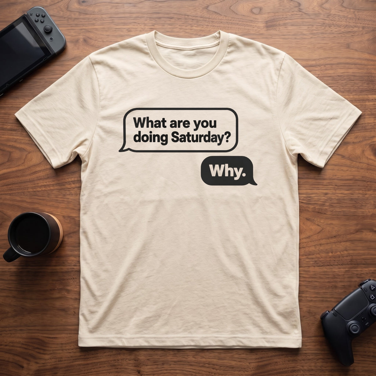 Saturday T-Shirt - Natural