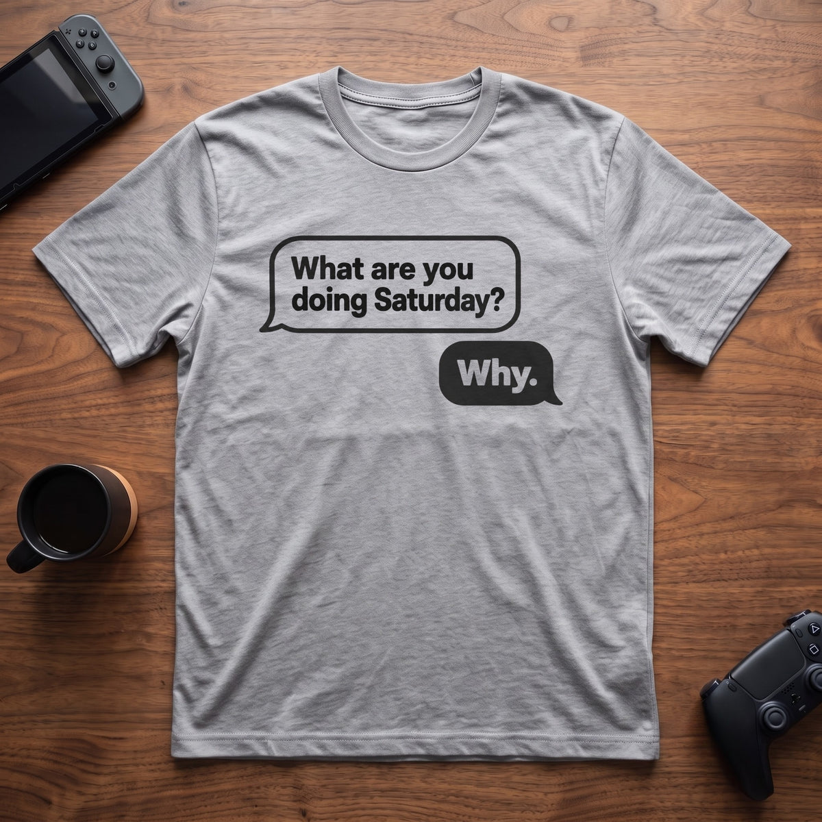 Saturday T-Shirt - Sport Grey