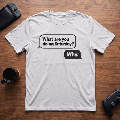 Saturday T-Shirt - White
