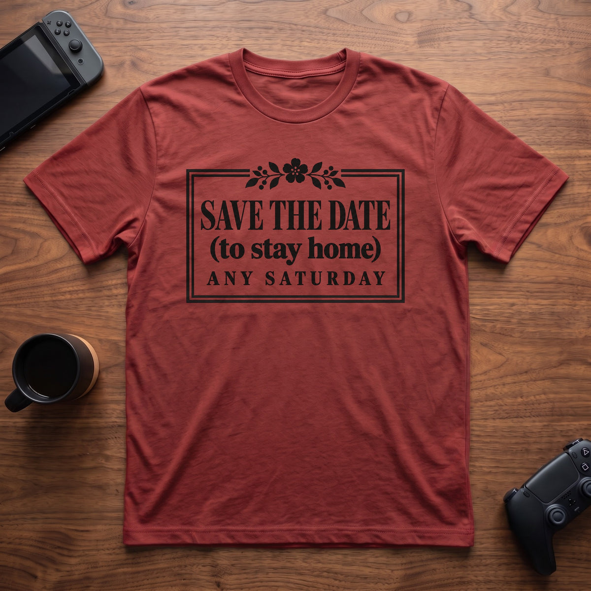 Save The Date T-Shirt - Red