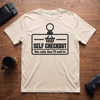 Self Checkout T-Shirt - Natural