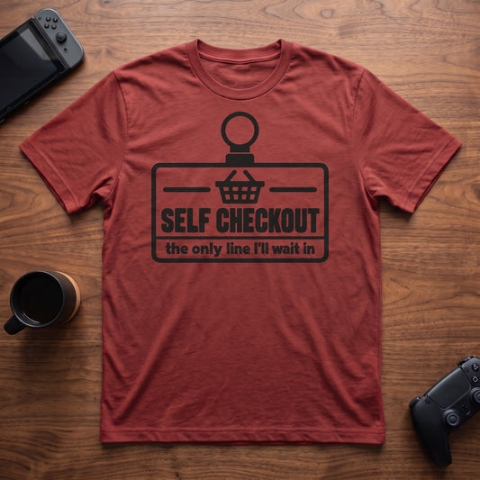 Self Checkout T-Shirt - Red