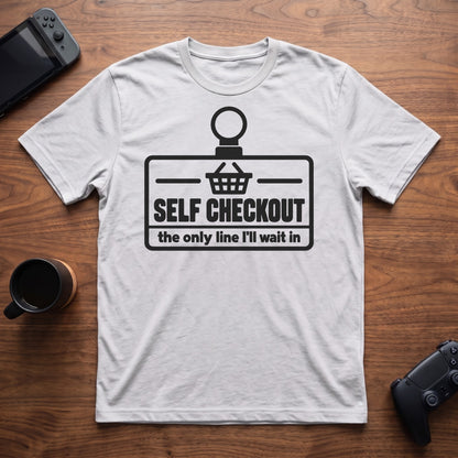 Self Checkout T-Shirt - White