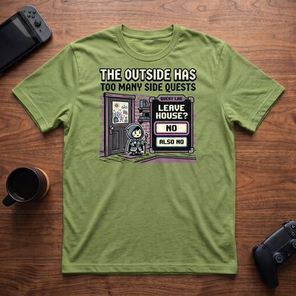 Side Quest Overload T-Shirt - Lime