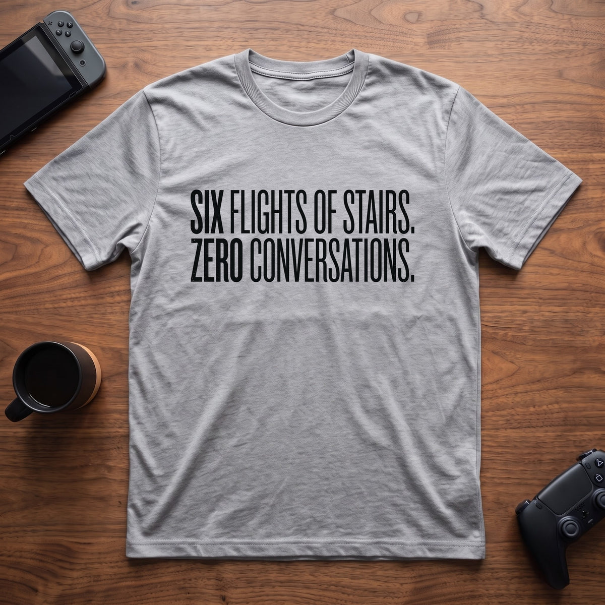 Six Flights T-Shirt - Sport Grey